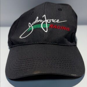 John Force Racing Black Cap